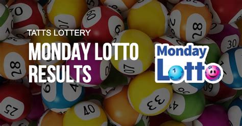 monday tatts results|Monday Tatts Results, Monday Night Lotto Results, .